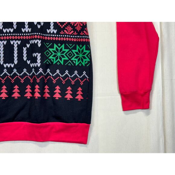 Bah Hum Bug Christmas Sweater Women’s XL Funny Holiday Ugly Sweater - Picture 9 of 14